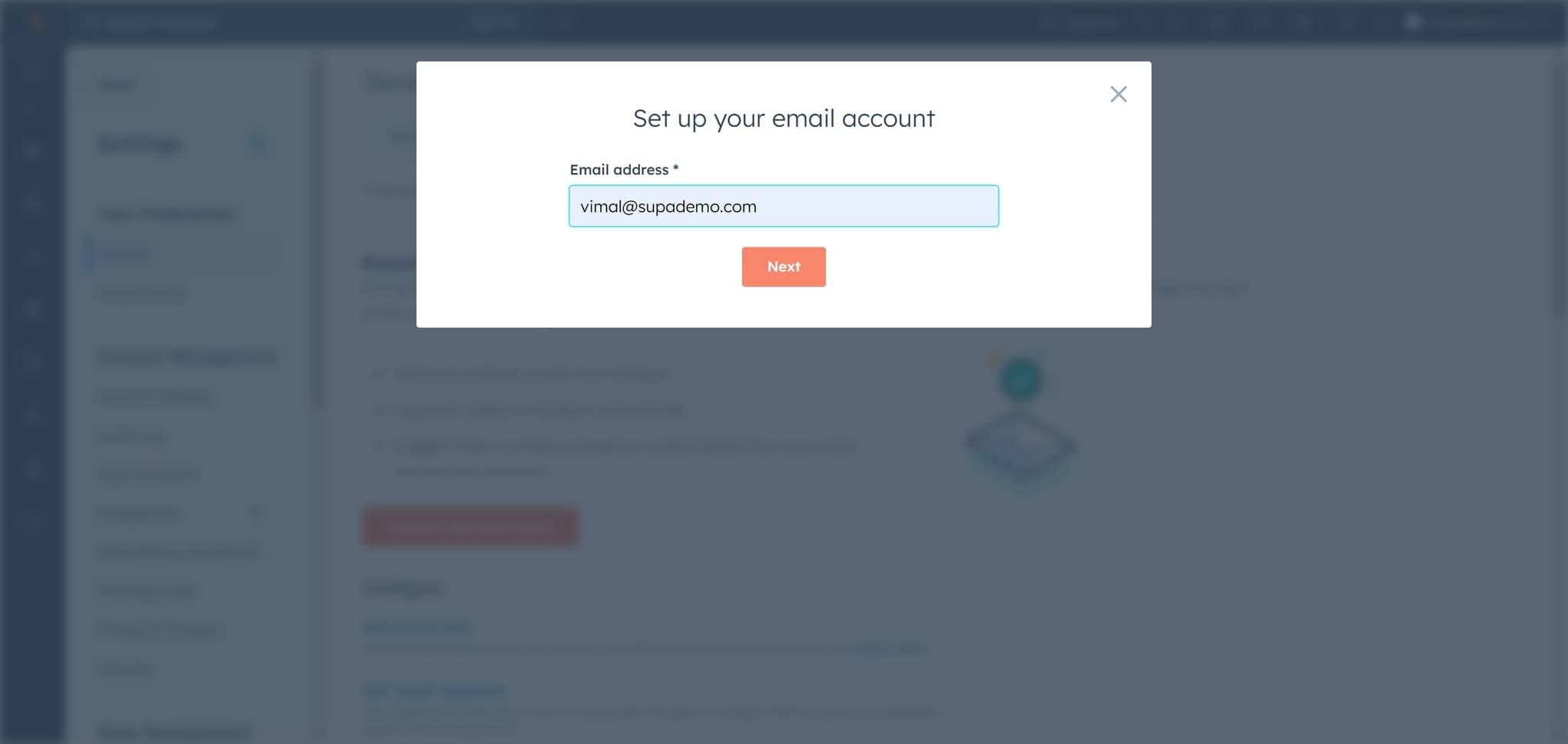 Click Next to continue