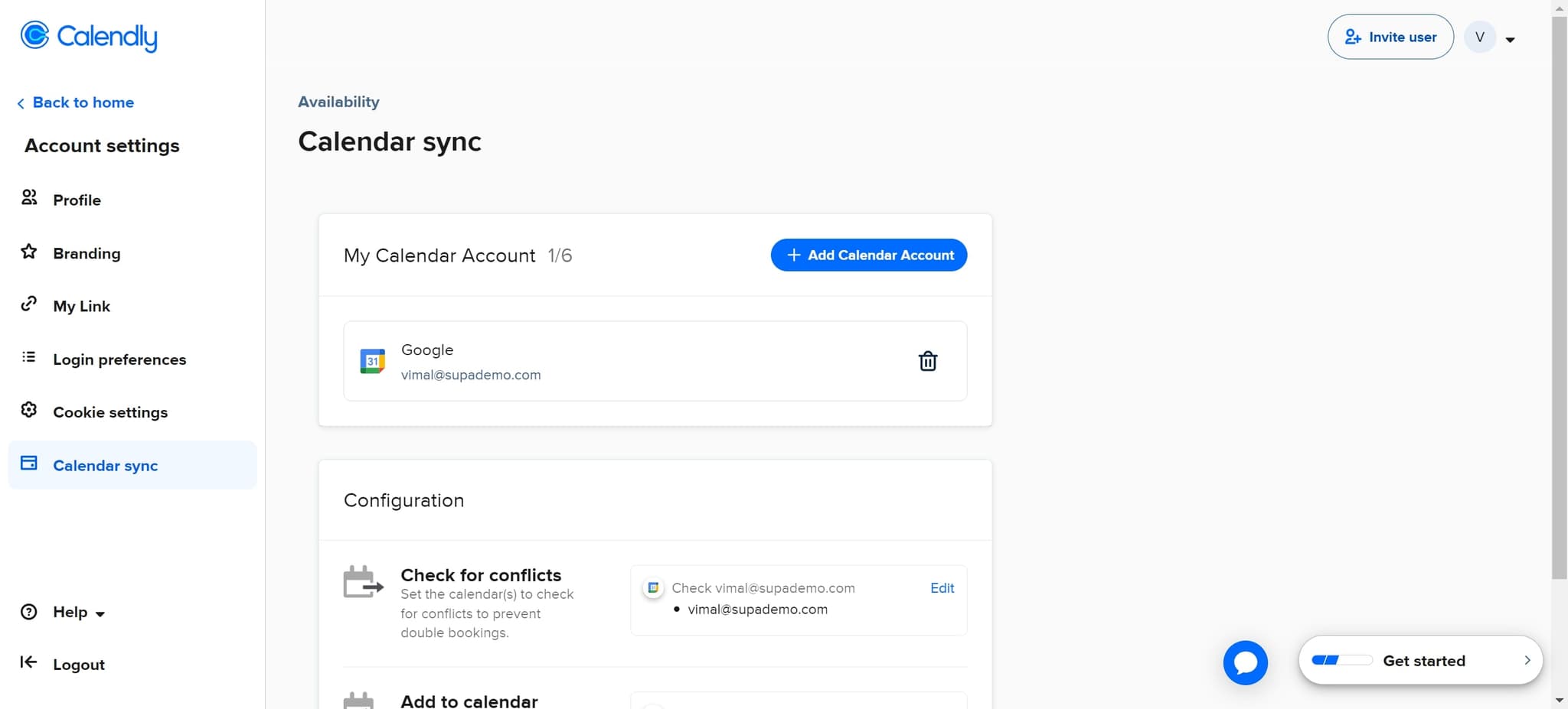 Configure your availability settings