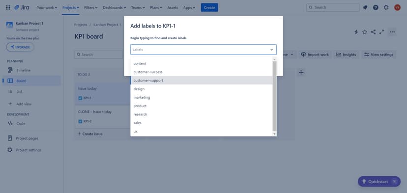 How to Create a Label in Jira | Tutorial