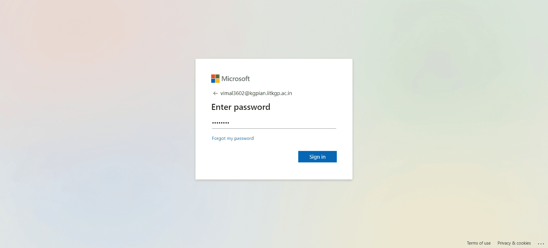 Configure calendar sync settings