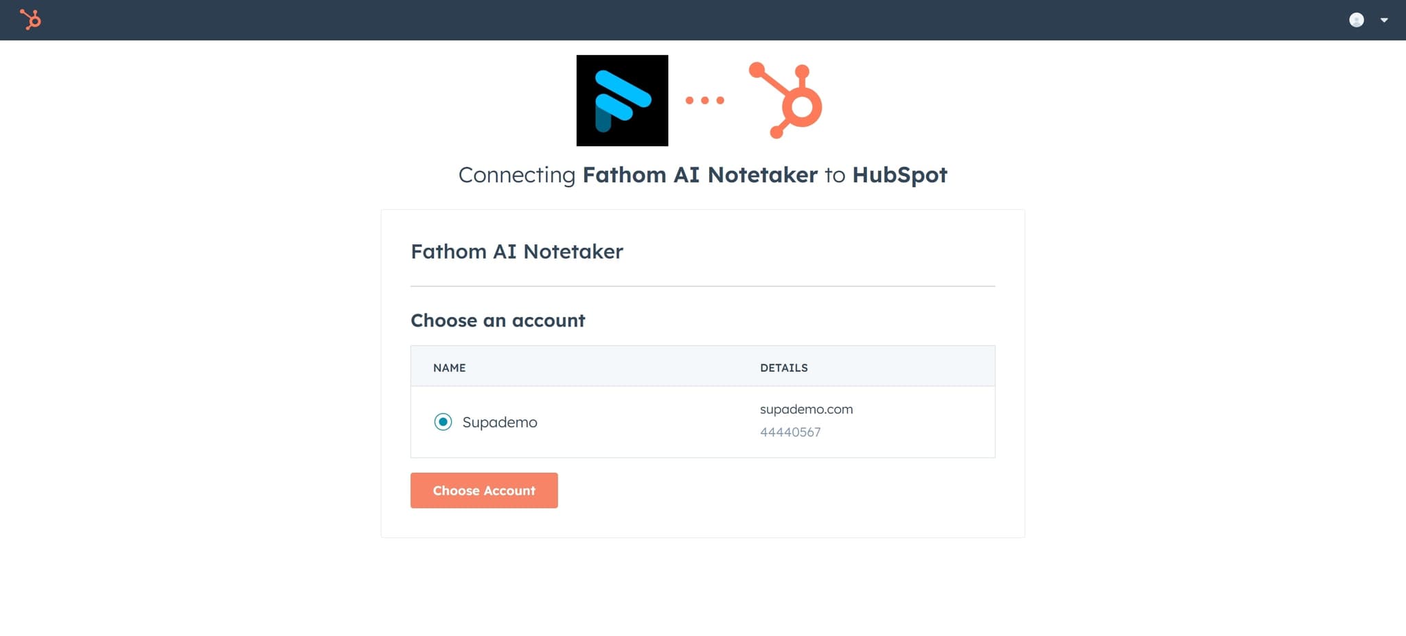 Grant permissions to Fathom