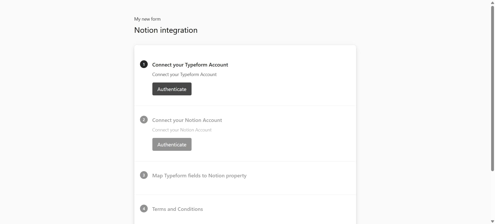 Select your Notion workspace