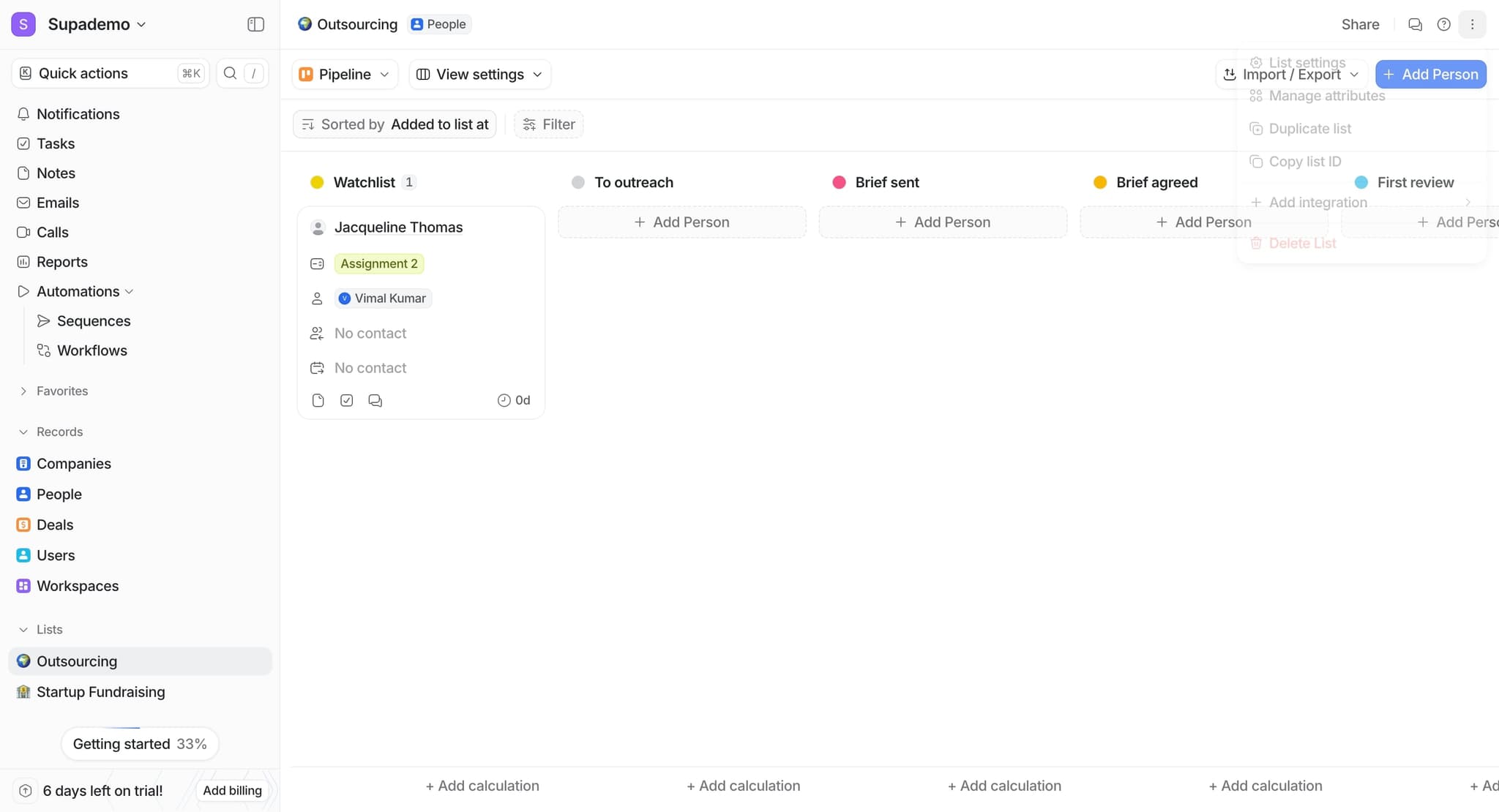 Enable notifications for important changes