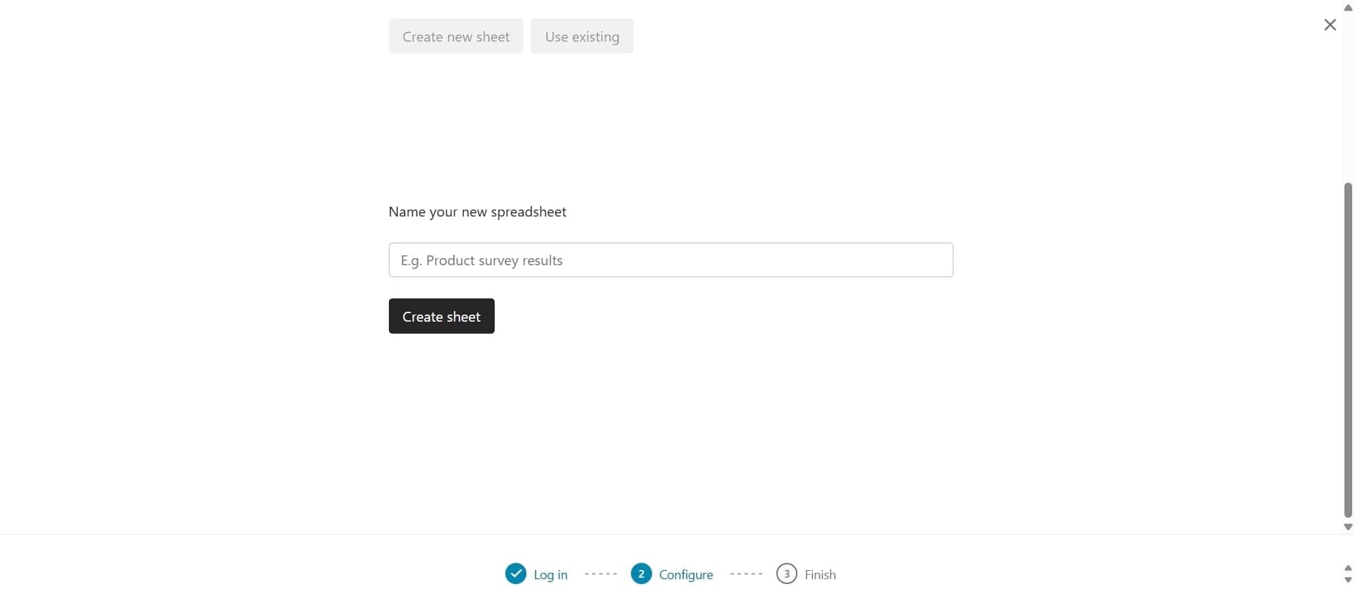 Review and finalize the connection
