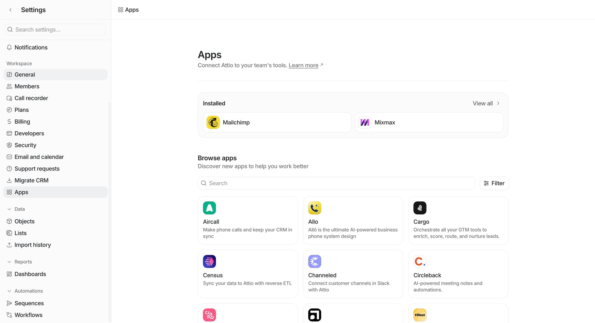 Click the connect button