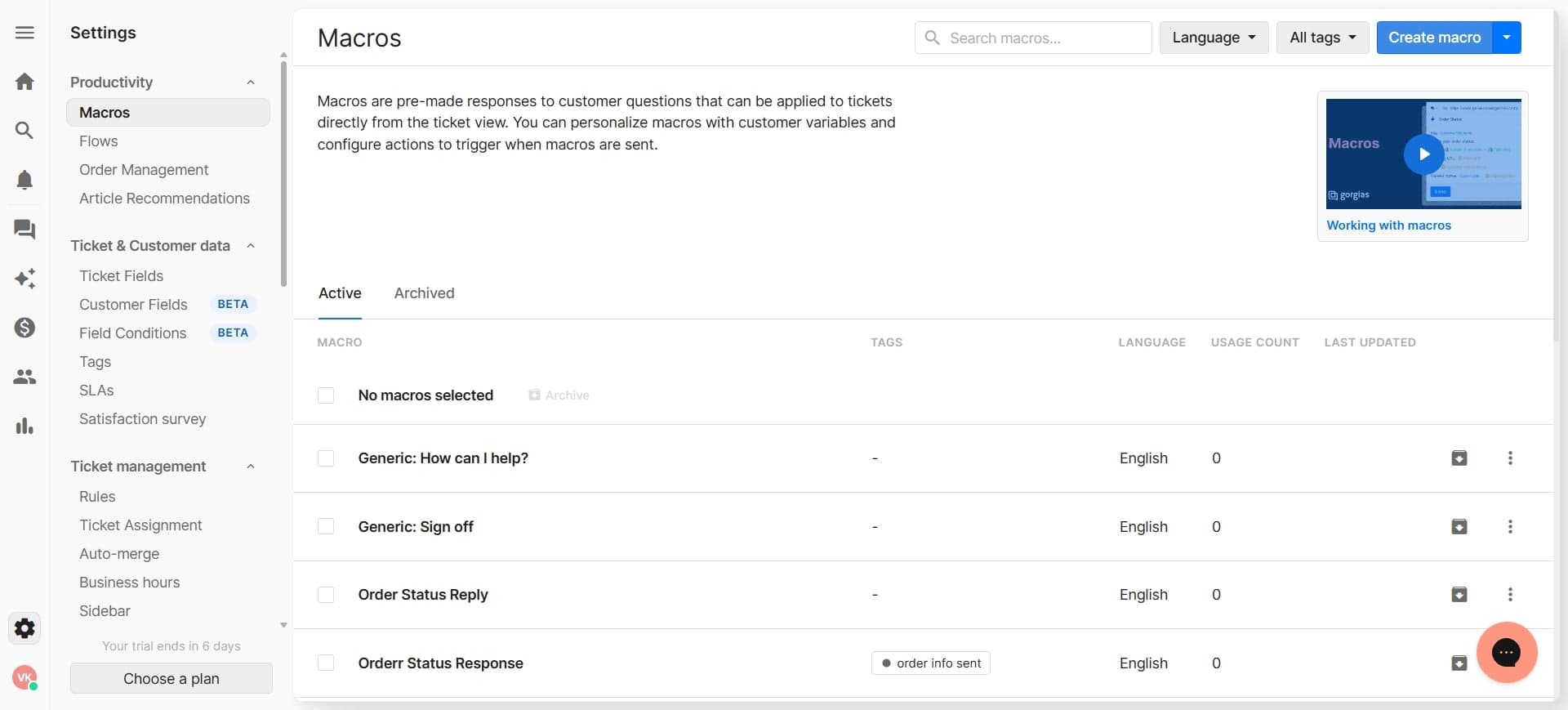 Test and activate the workflow