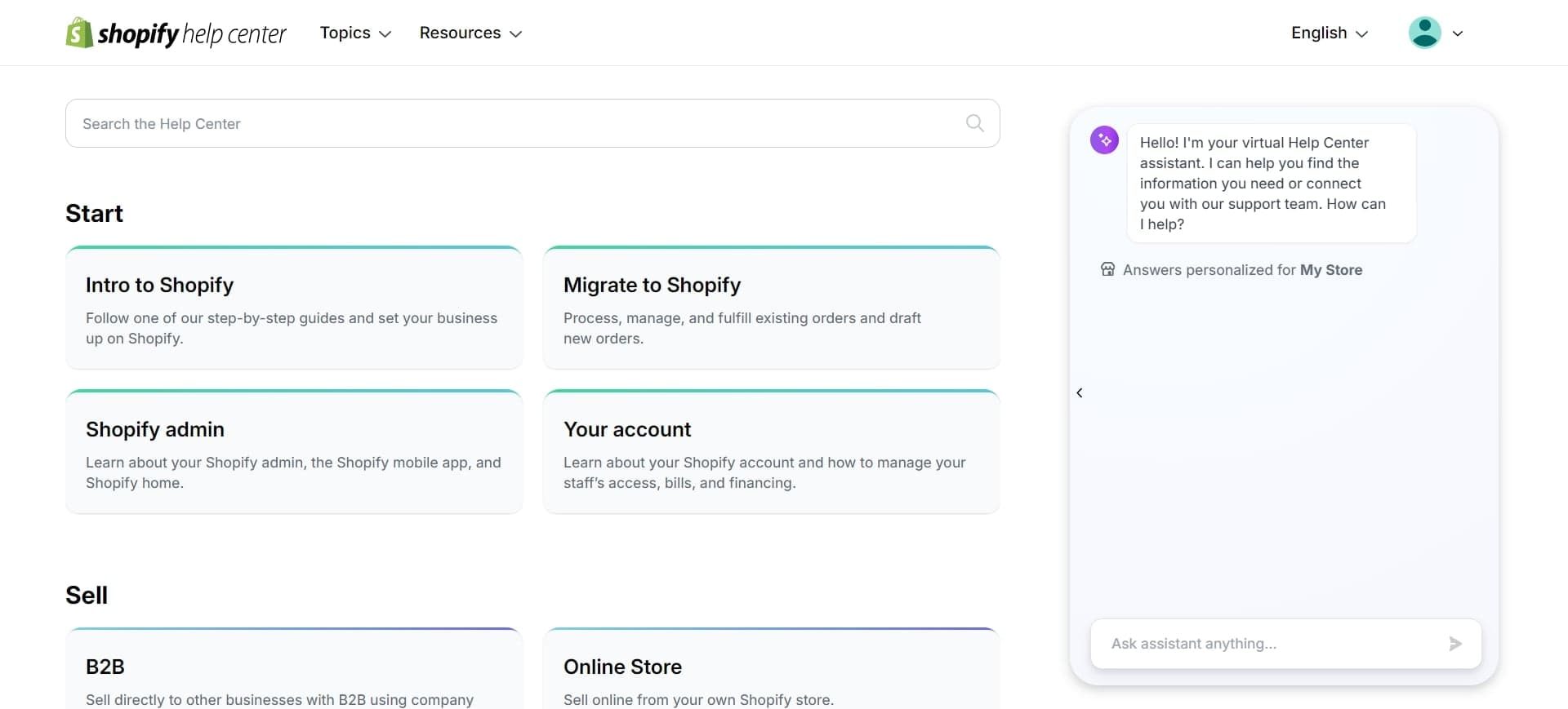 Click Start to begin