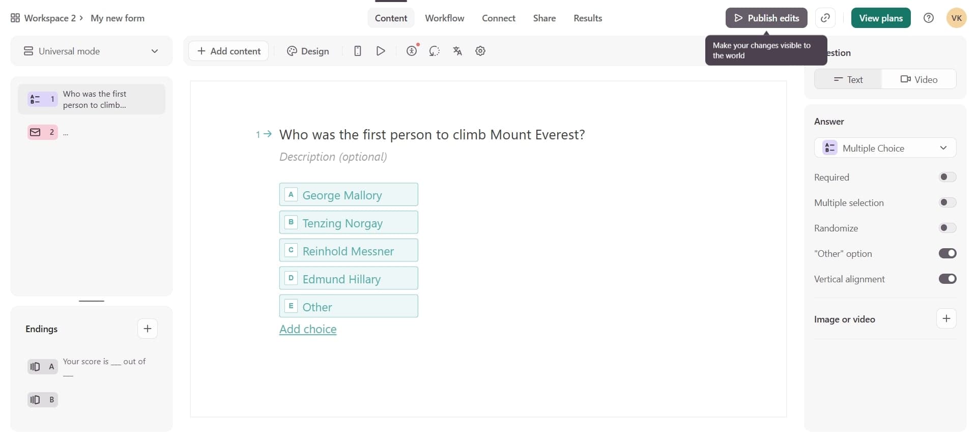 Verify publication status