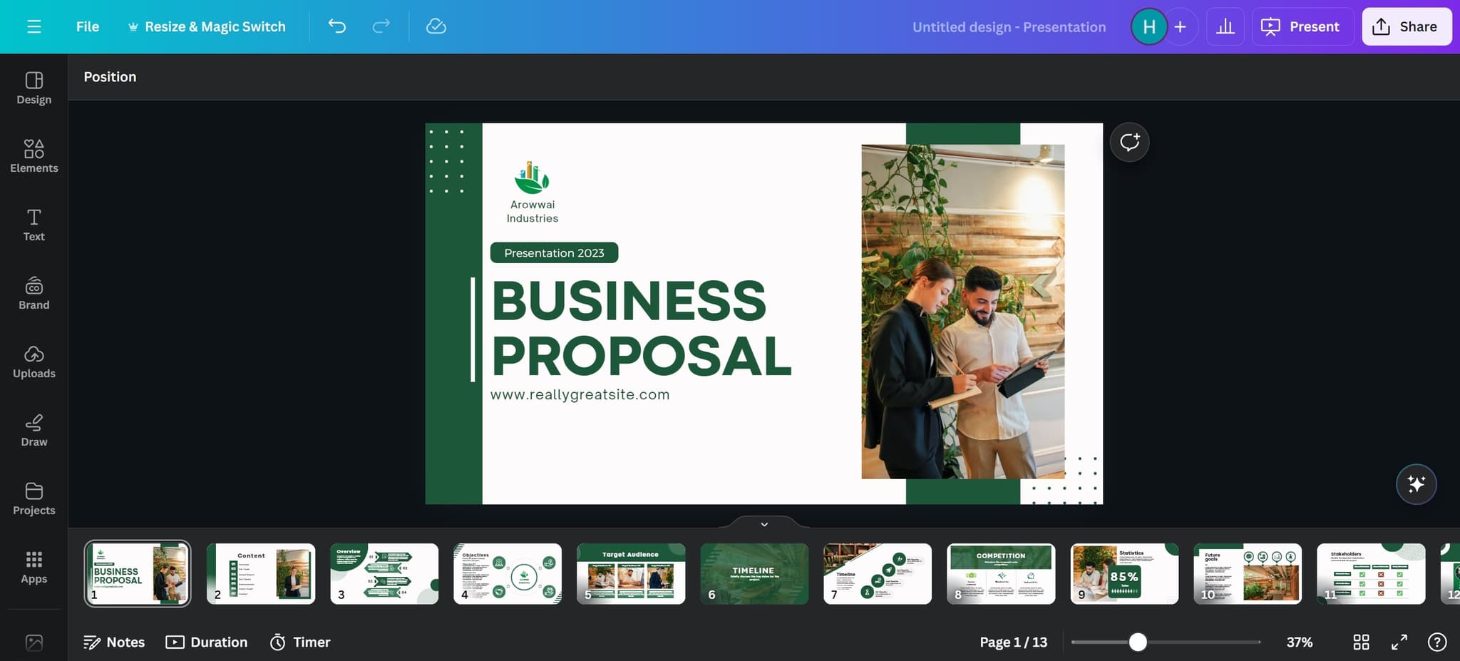 Select the design element
