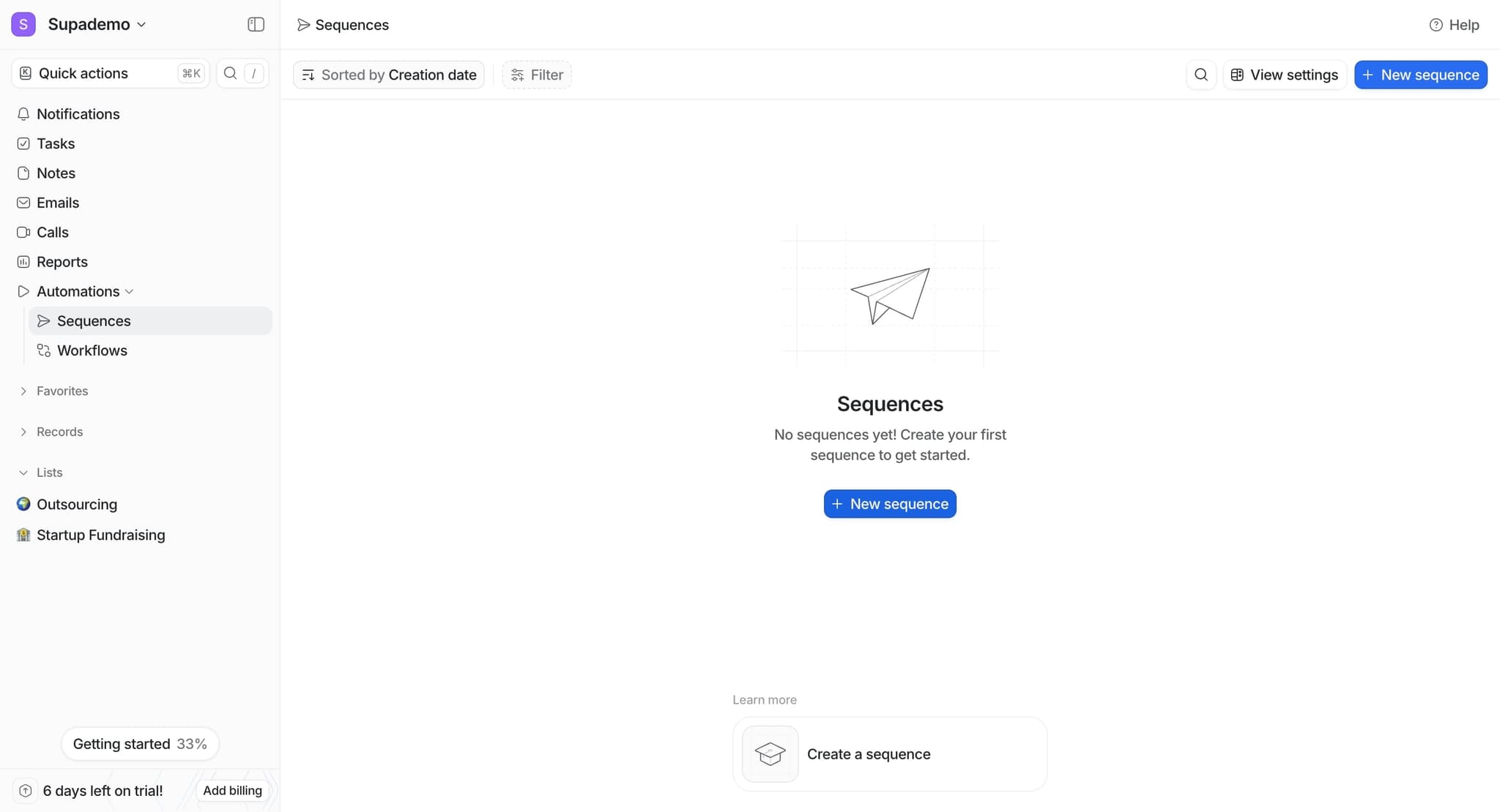 Choose your automation trigger