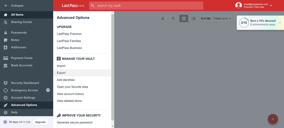 How to Export Passwords in LastPass | Step-by-Step