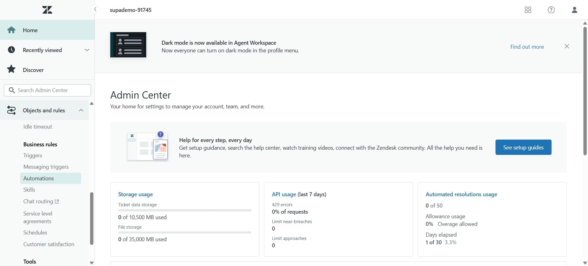 Create a new automation