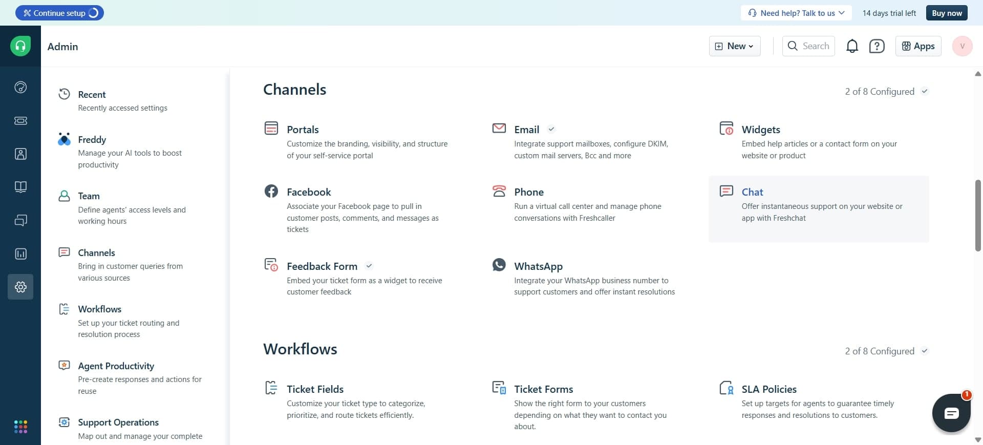 Click Create Bot button