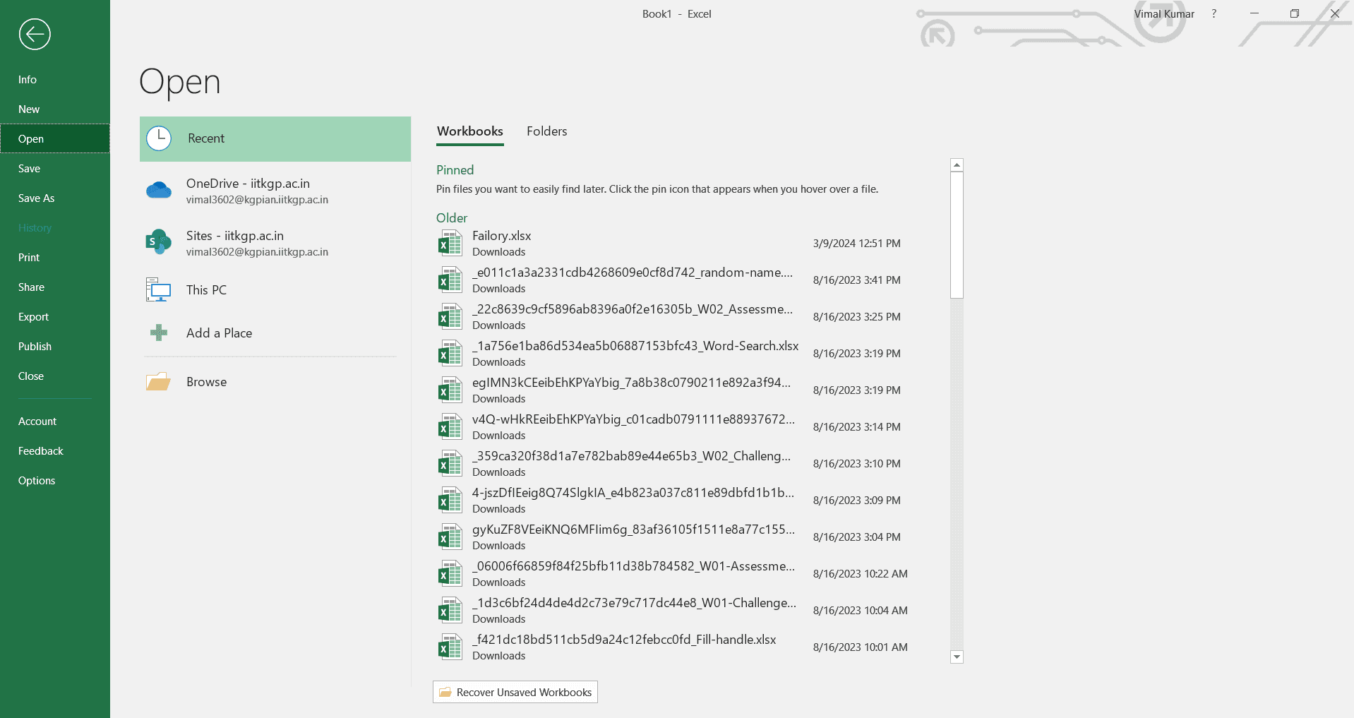 Locate Trust Center settings