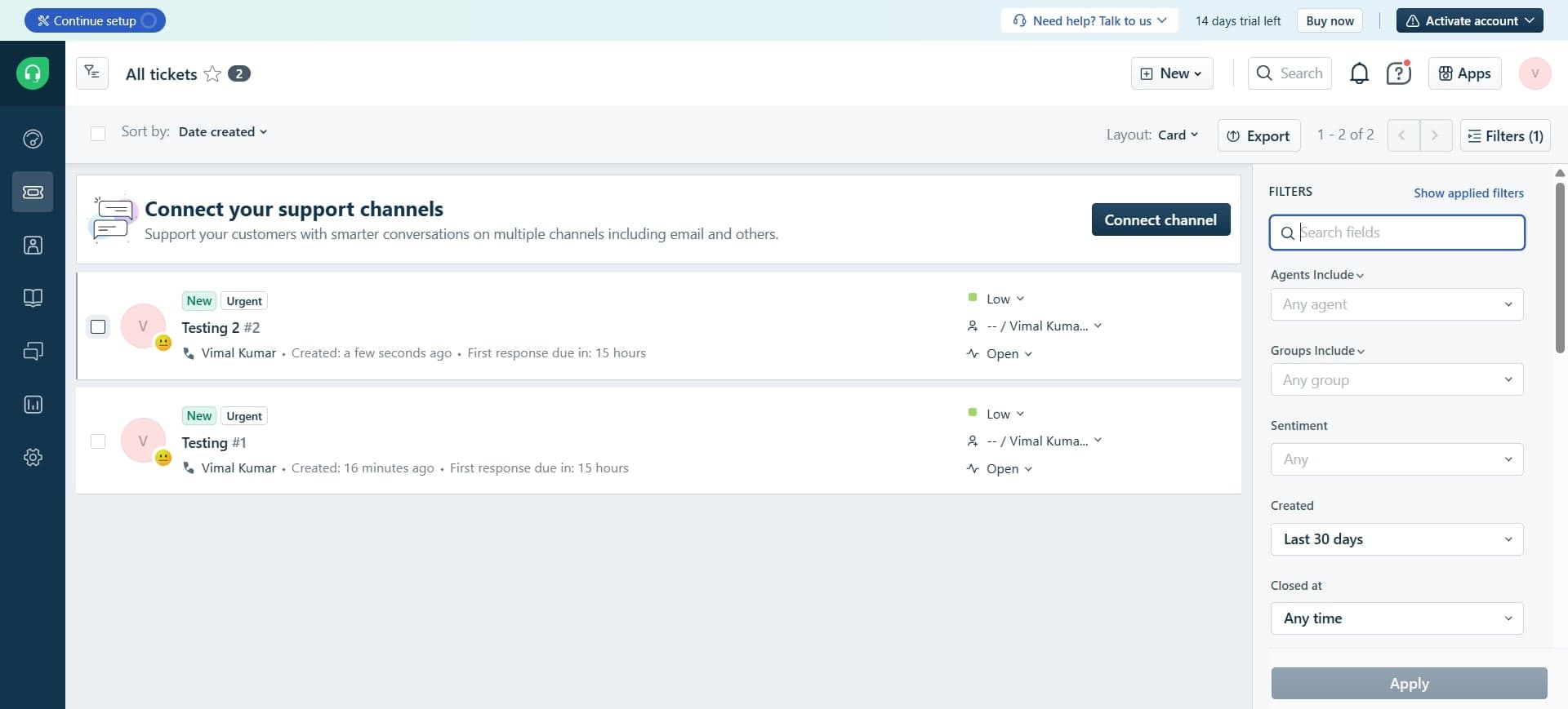 Identify duplicate or related tickets