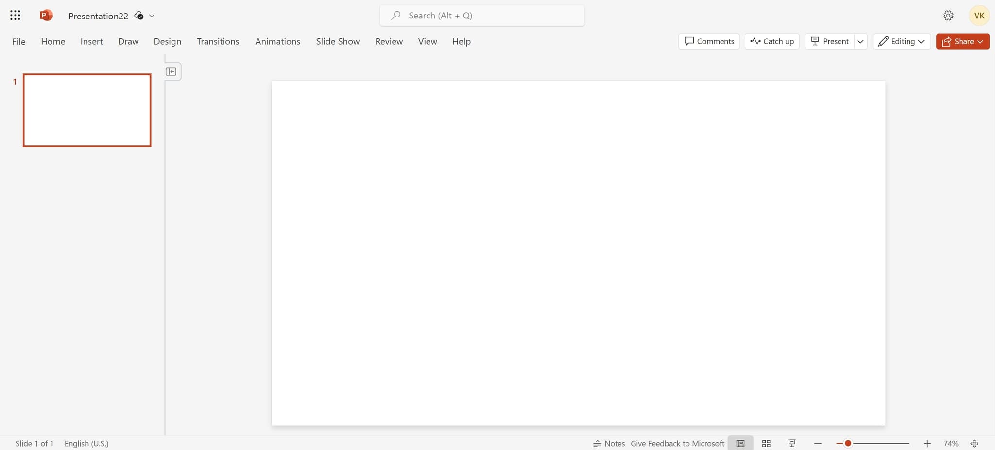 Open PowerPoint presentation