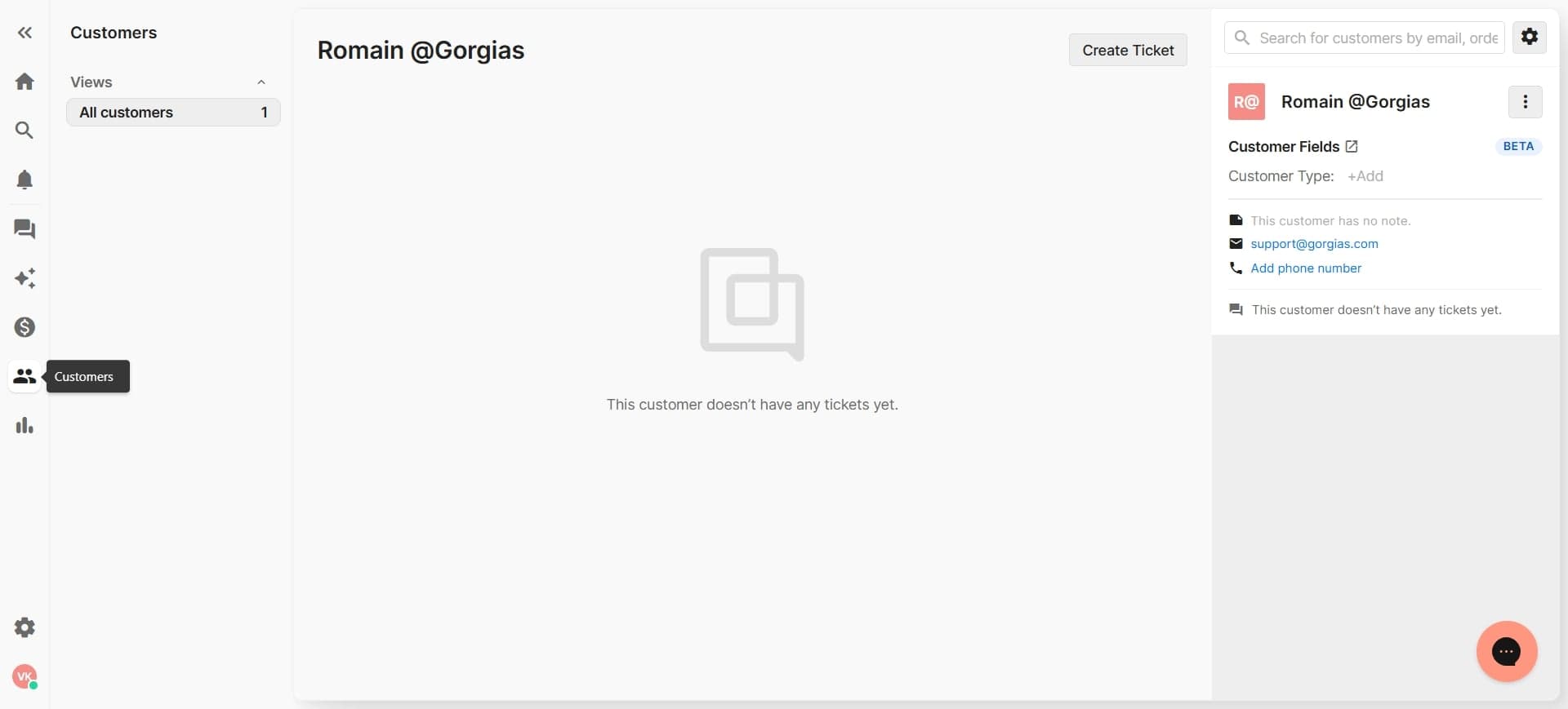 Select profiles to unmerge