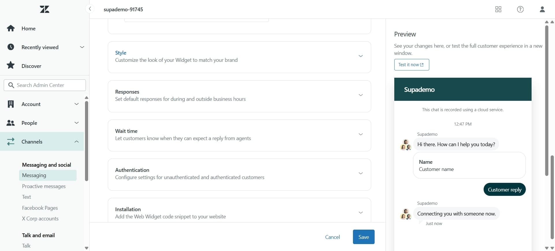 Customize Colors and Styles