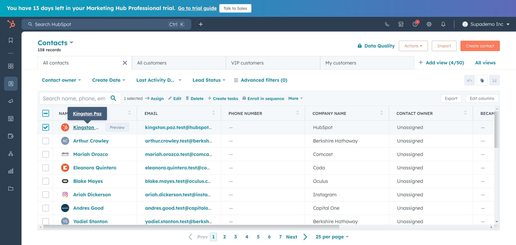 Click on Kingston Paz