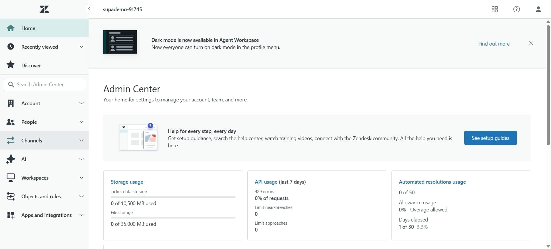 Select Chat Settings