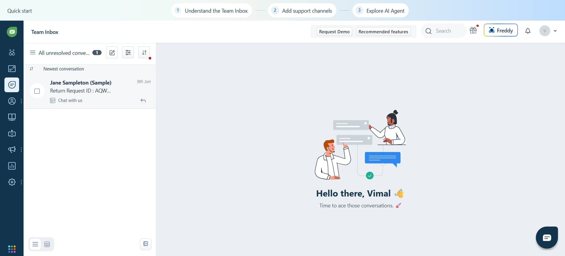 Set up trigger conditions