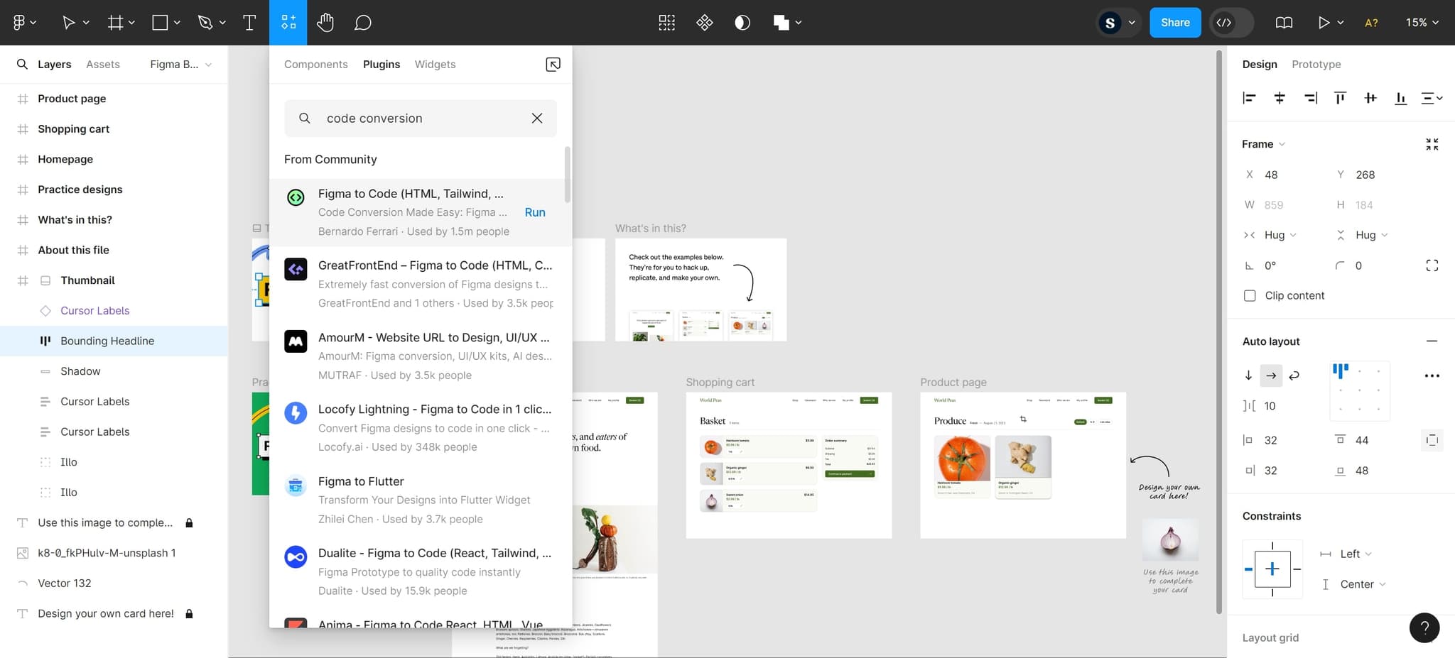Select Code Conversion plugin