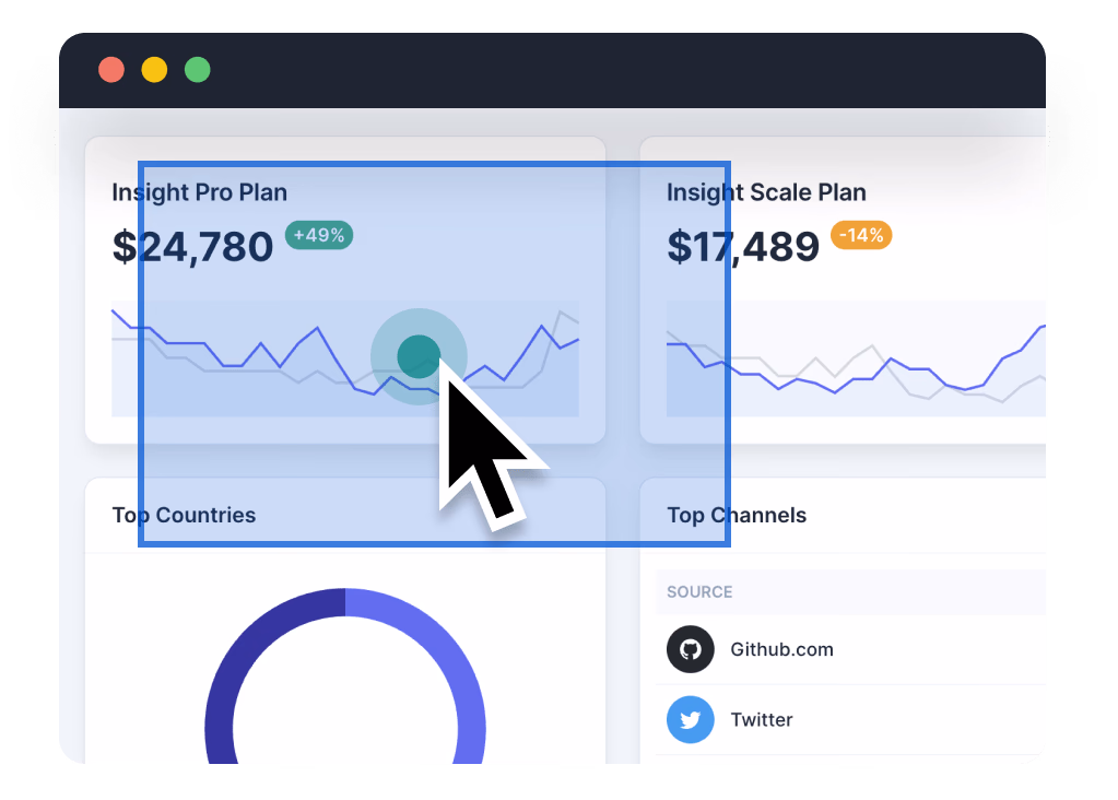 Zoom and pan feature