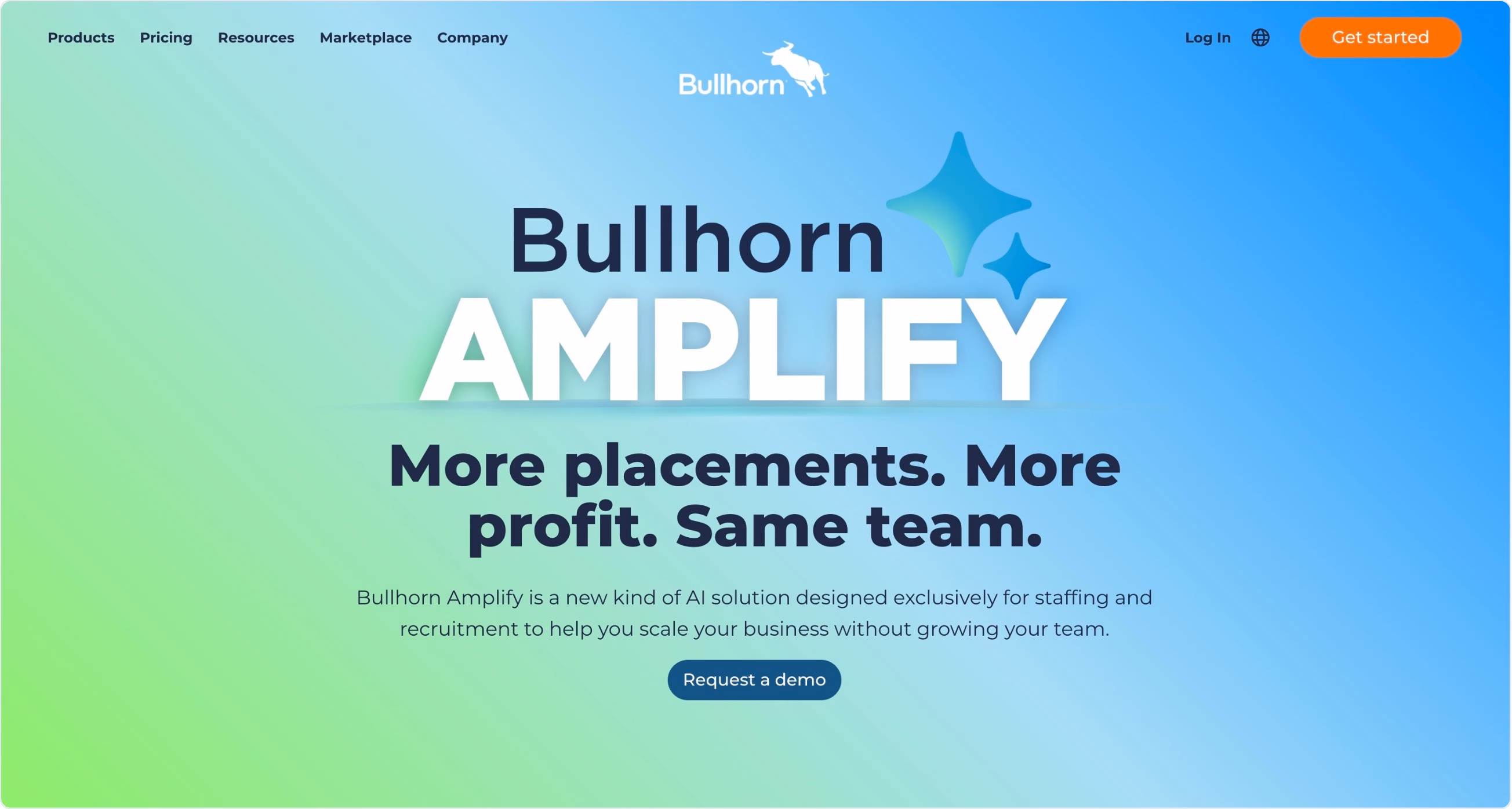 Bullhorn website image