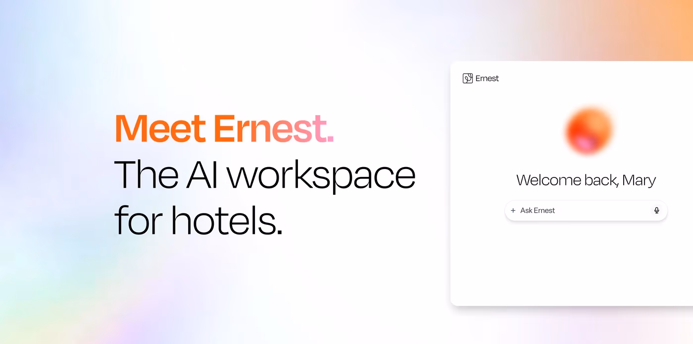 Ernest, Lighthouse's AI workspace for hotels