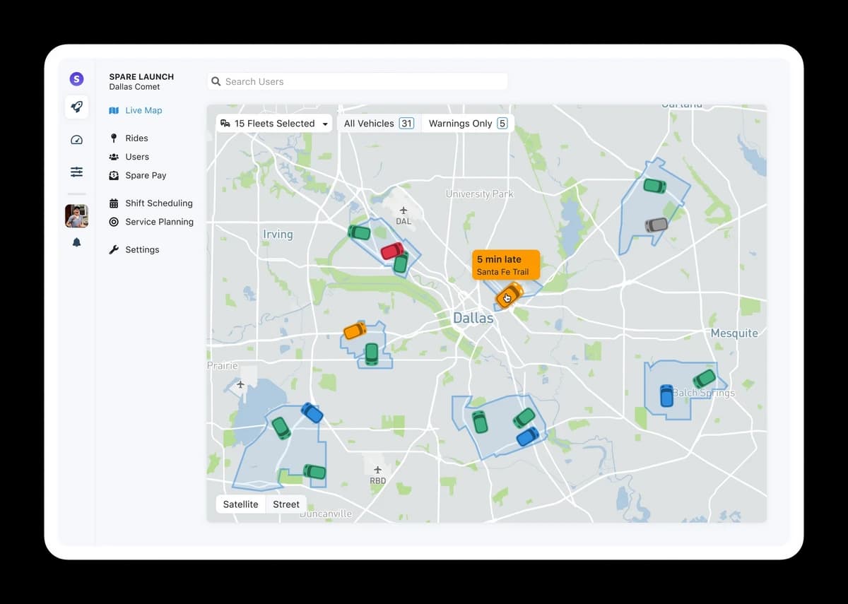 Spare launch platform