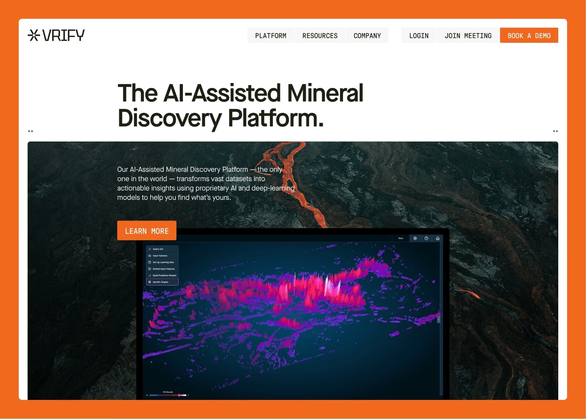 VRIFY demo showcase