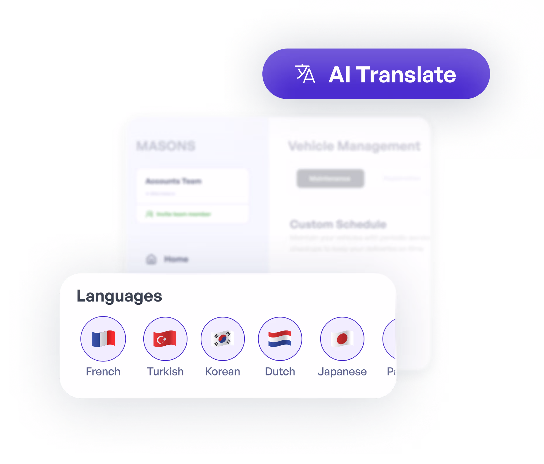 Translate text and narration at scale