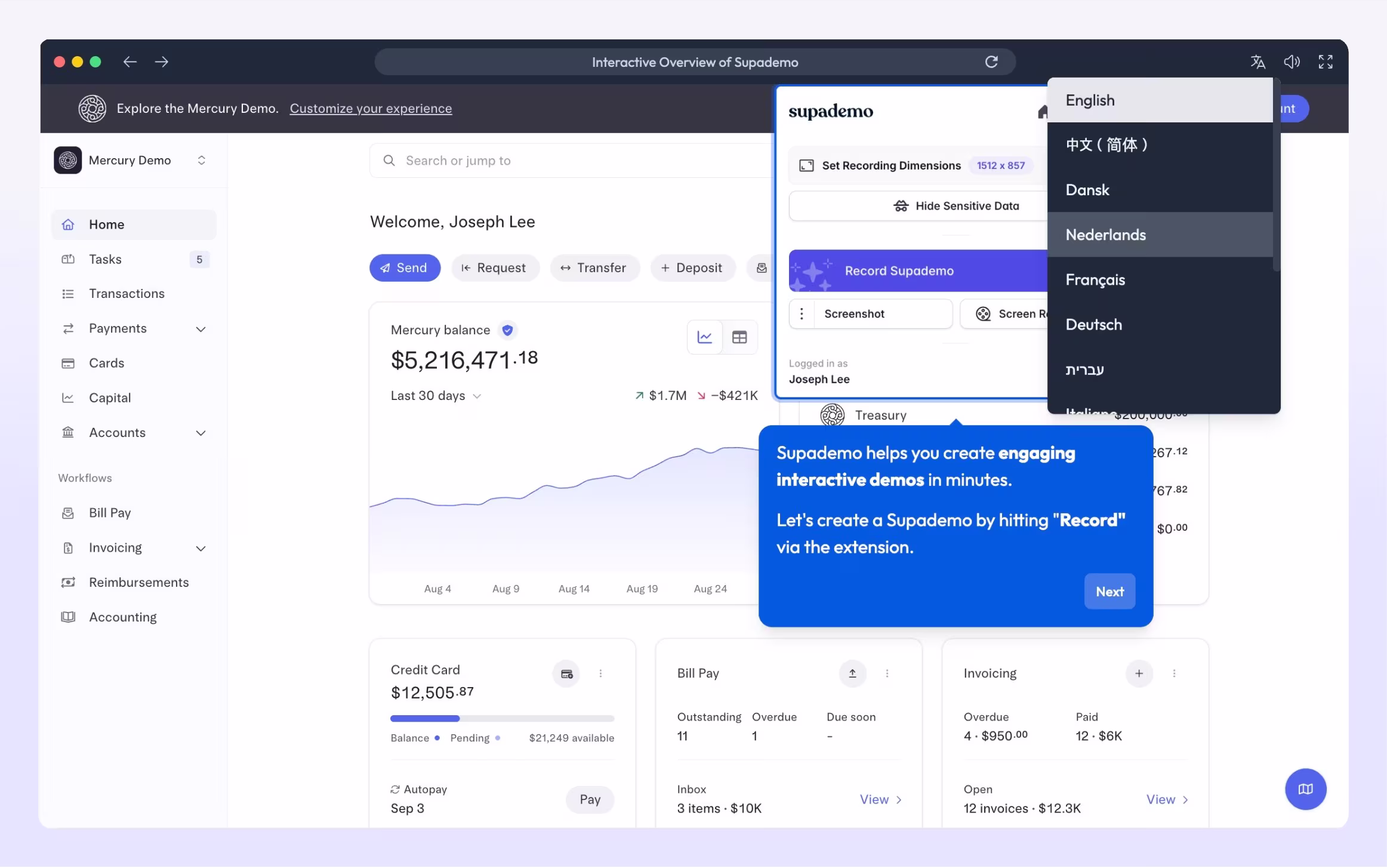 Localize interactive demos for global audiences