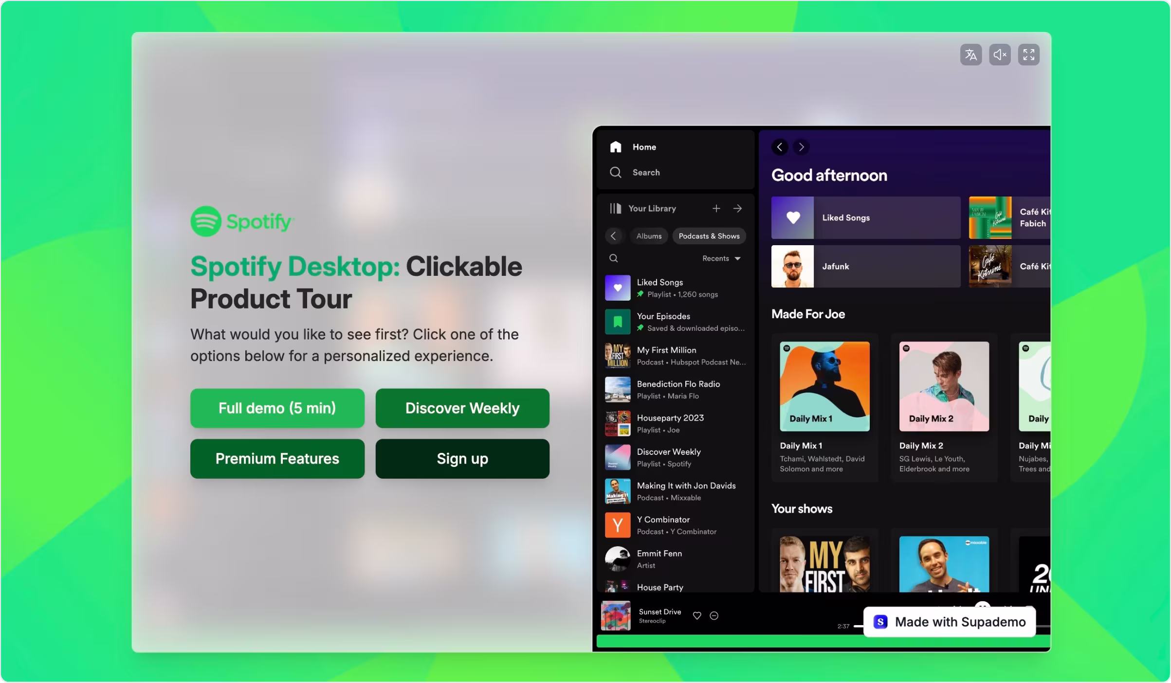 Build choose-your-own-path interactive demos