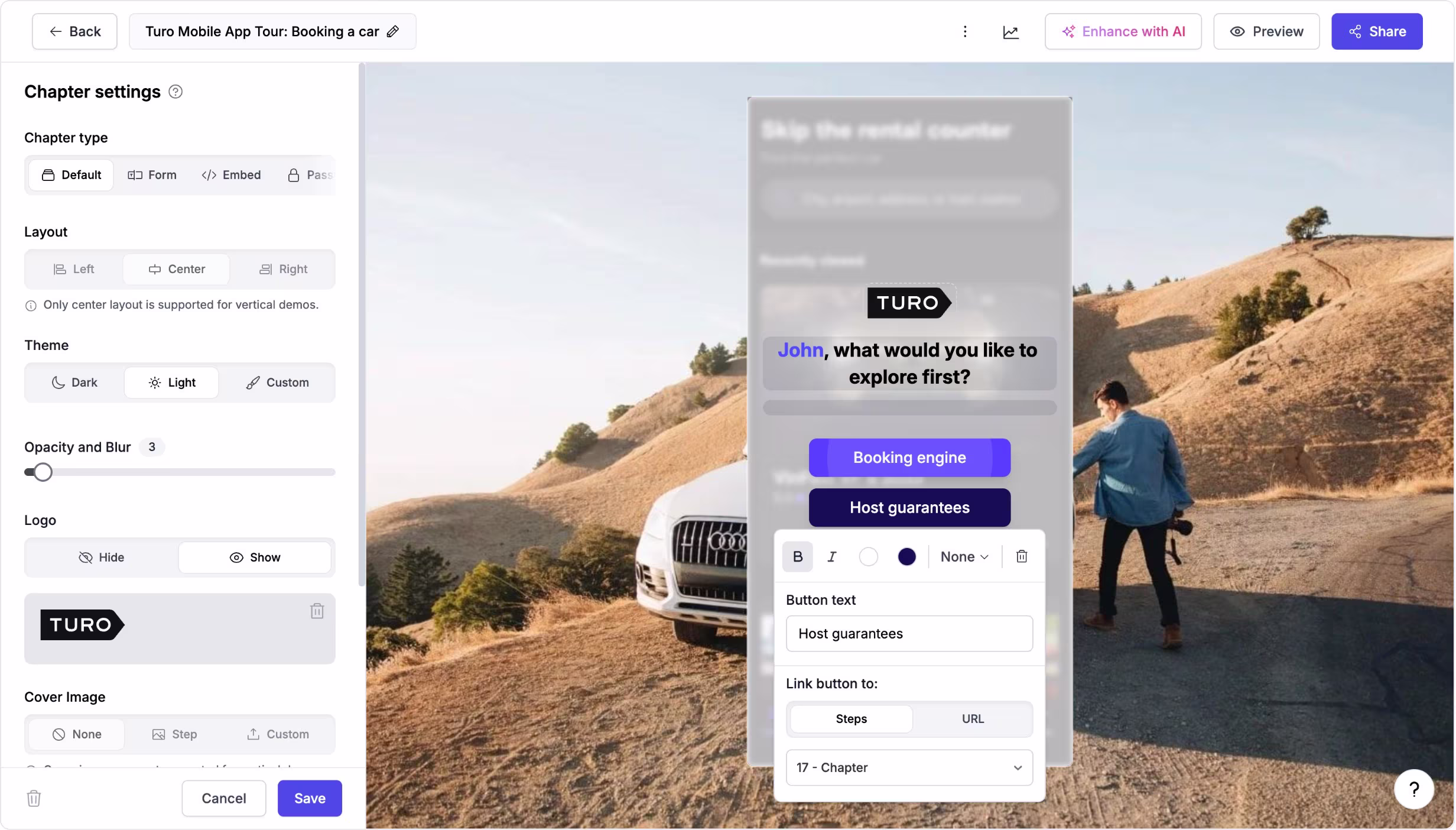 Conditional Branching feature