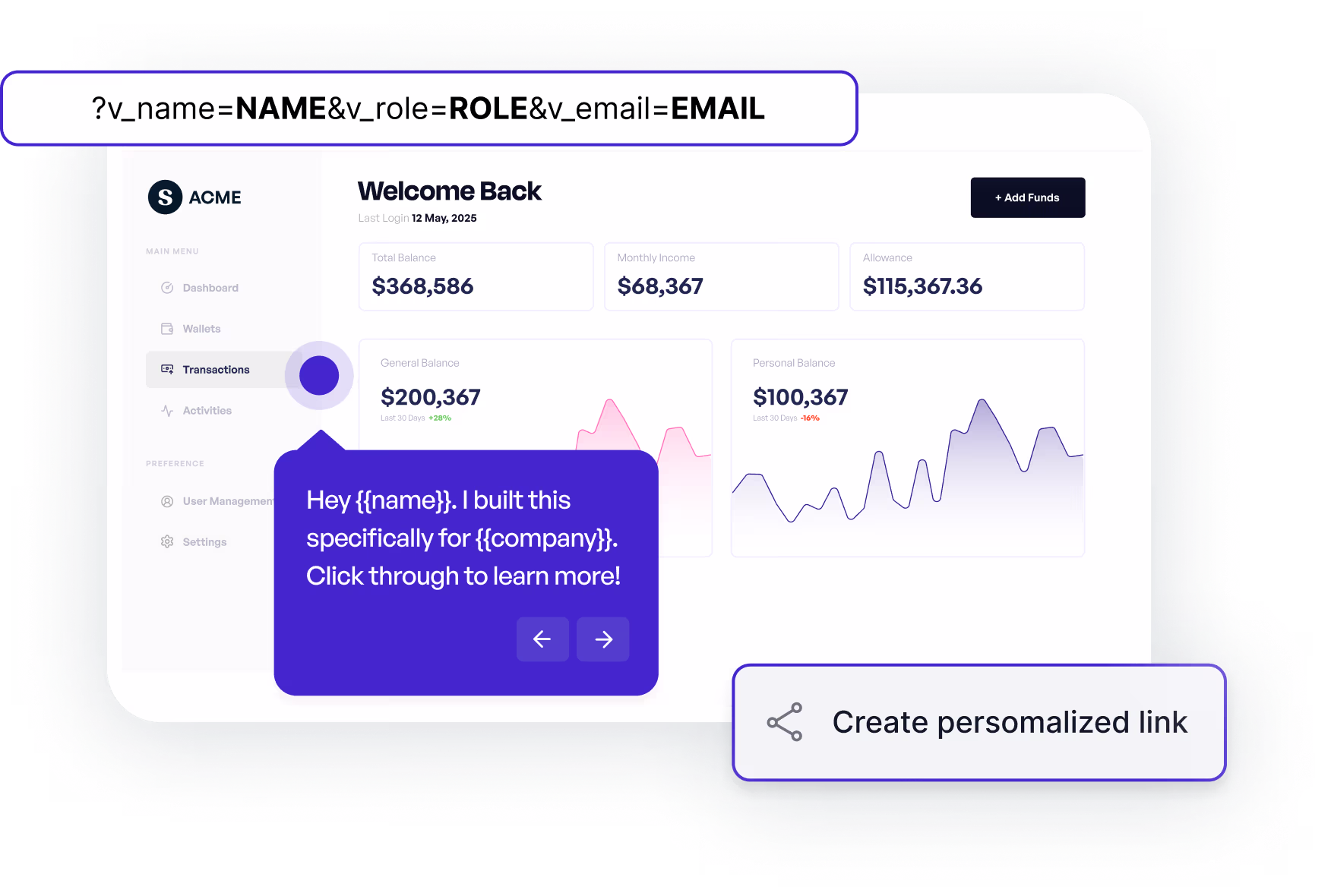 Personalize demos at scale