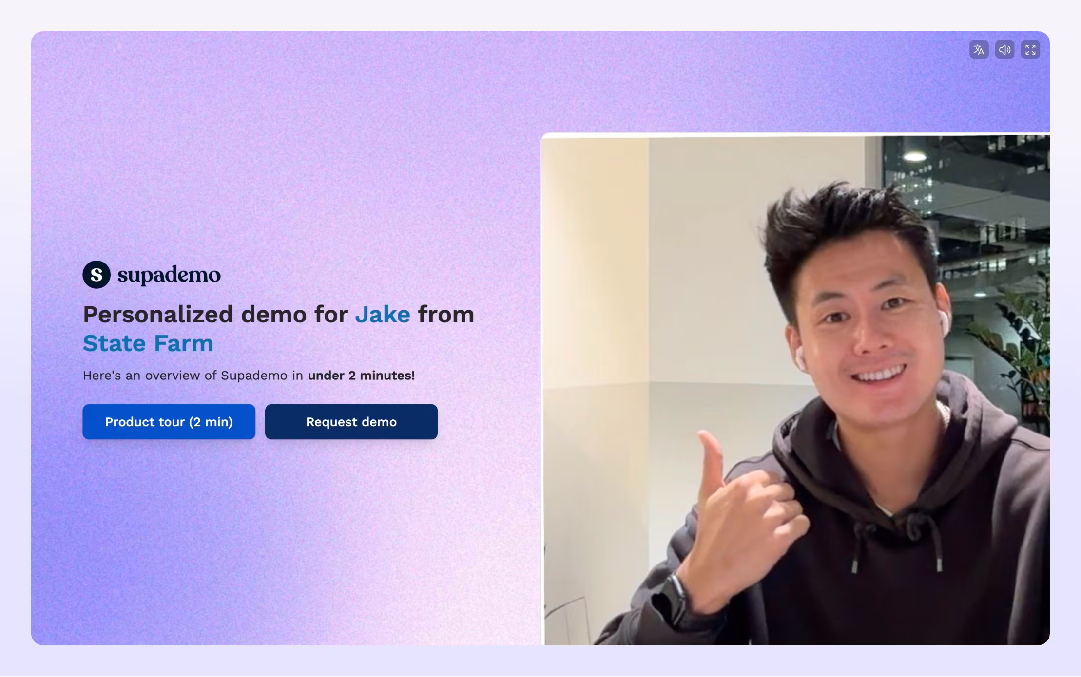 Make every interactive demo feel tailored