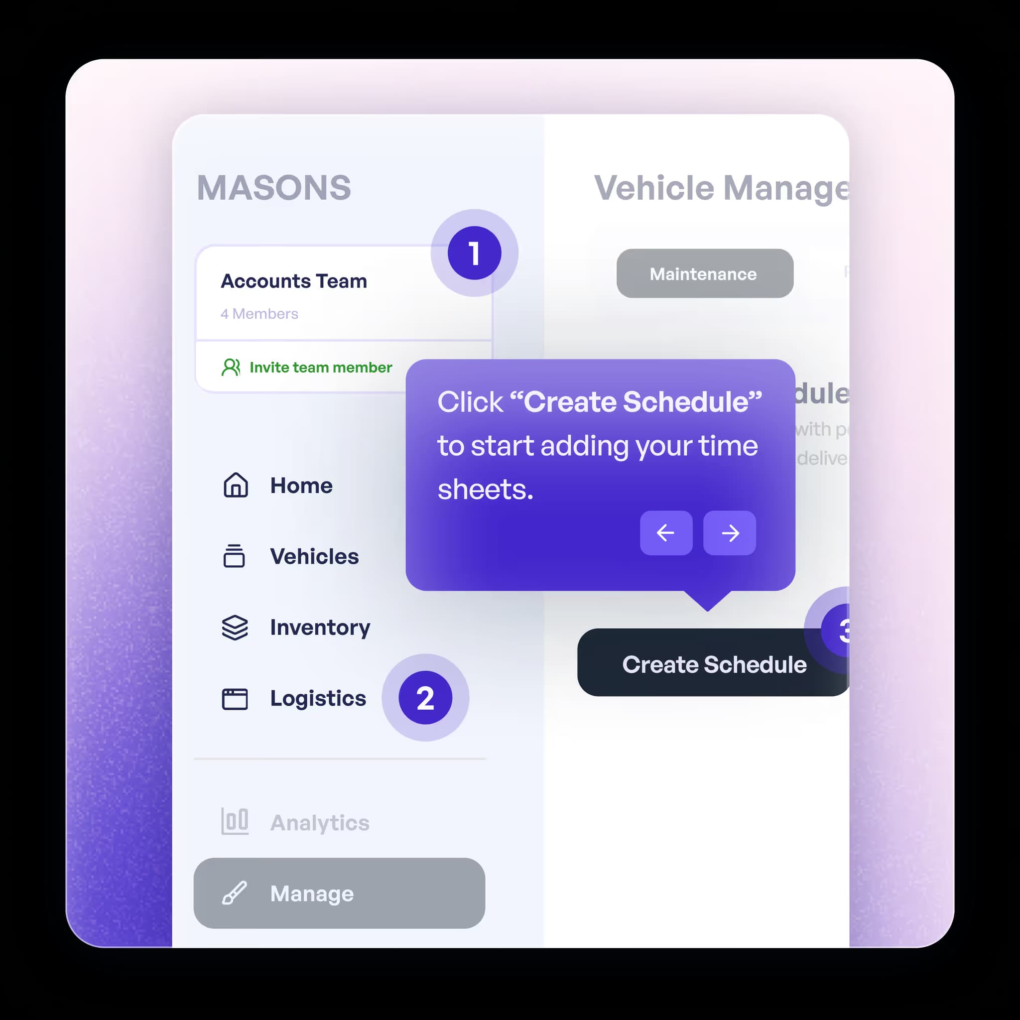 Clickable hotspots feature