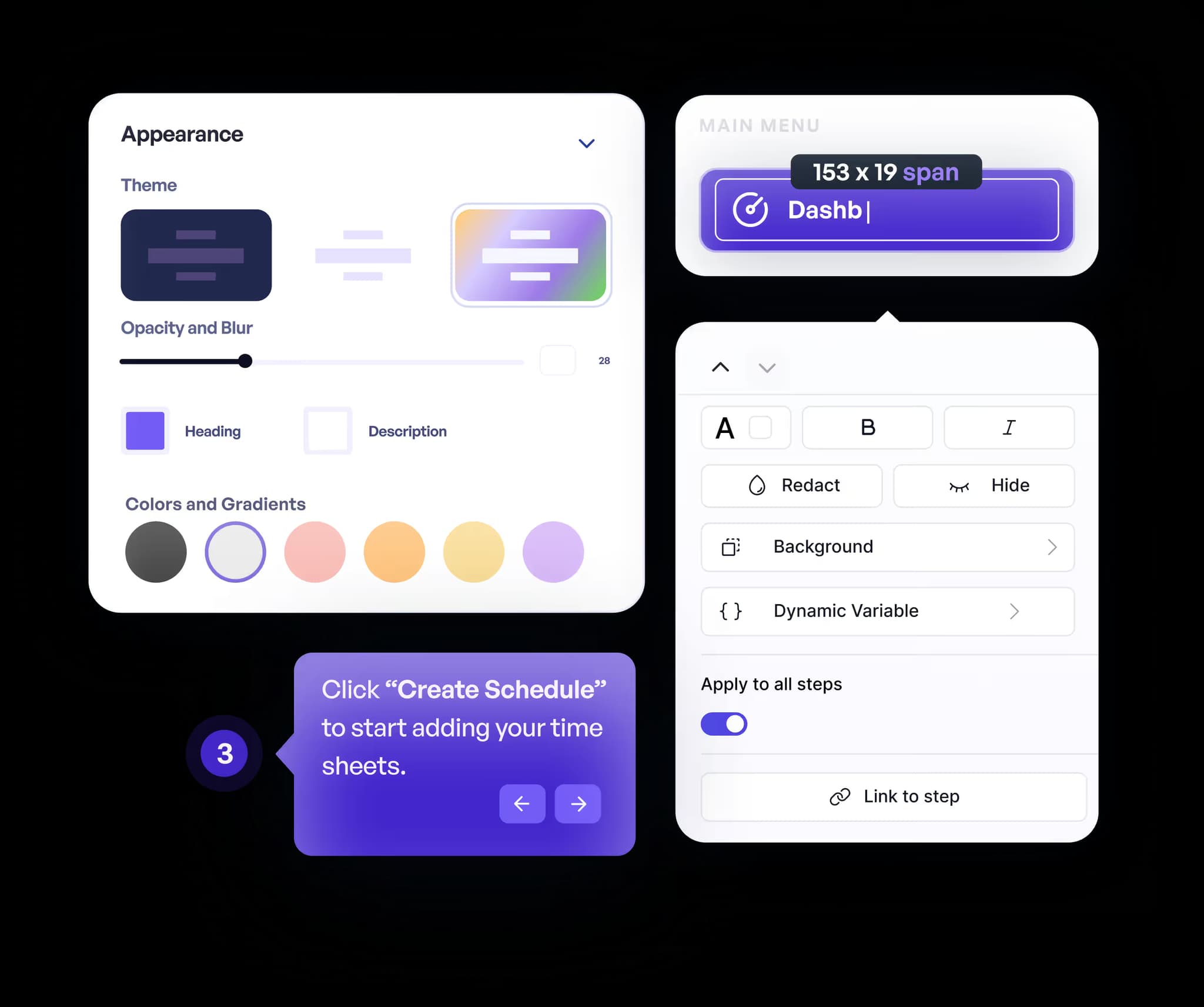 Supademo demo editor interface