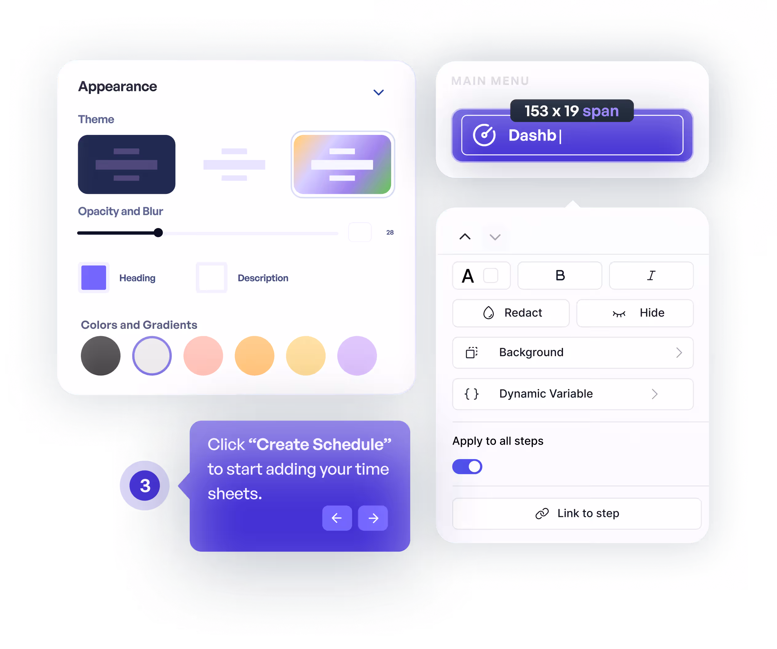 Supademo demo editor interface
