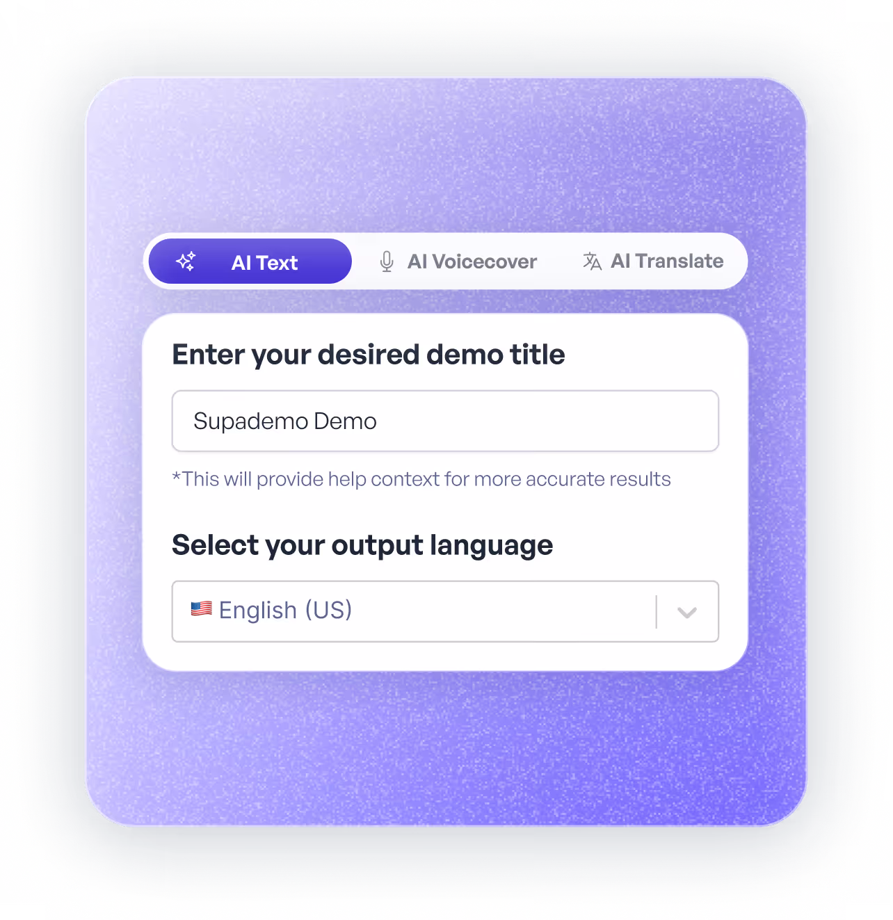 AI Demo Editor
