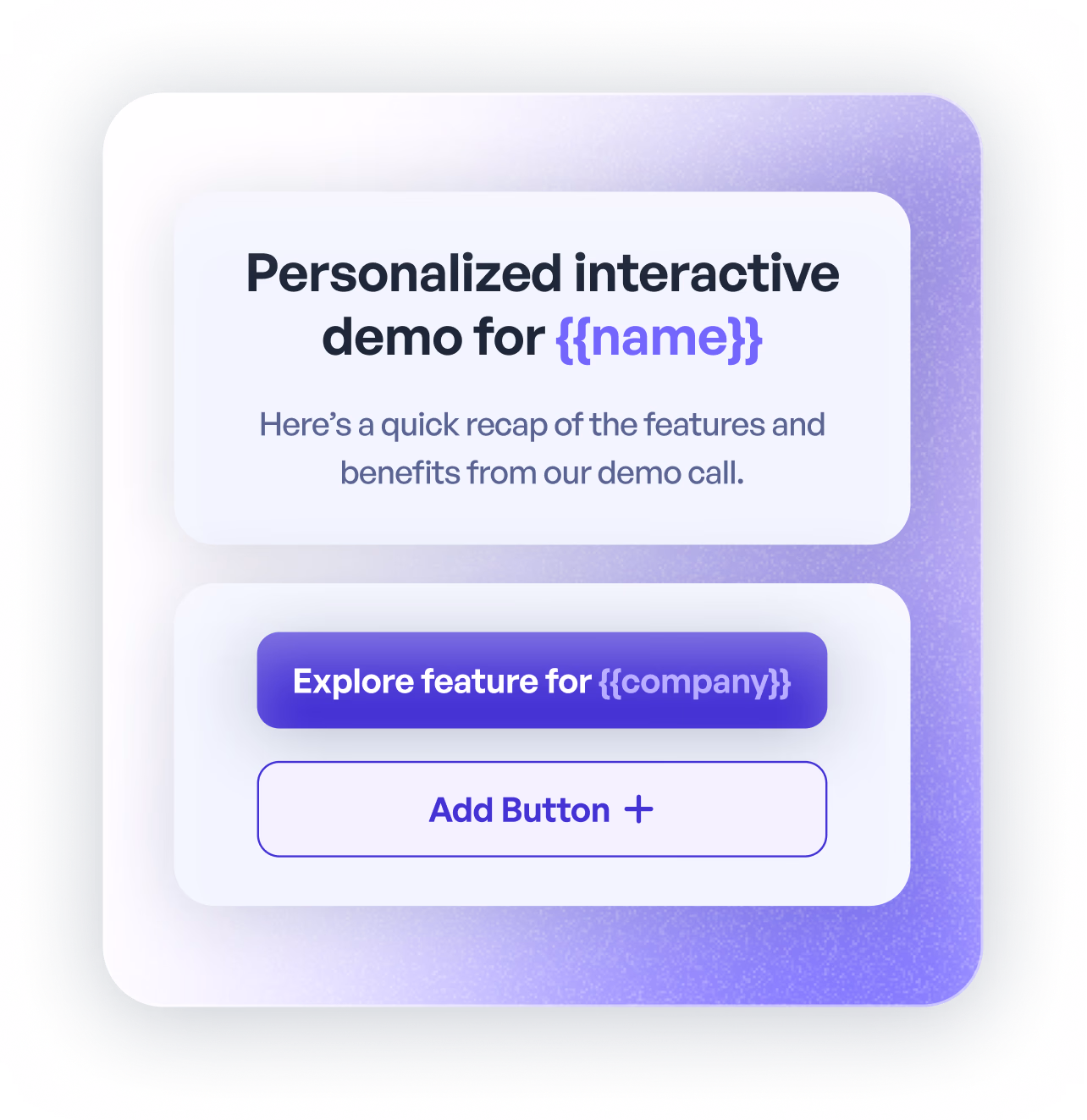 Dynamic Tokens & Variables