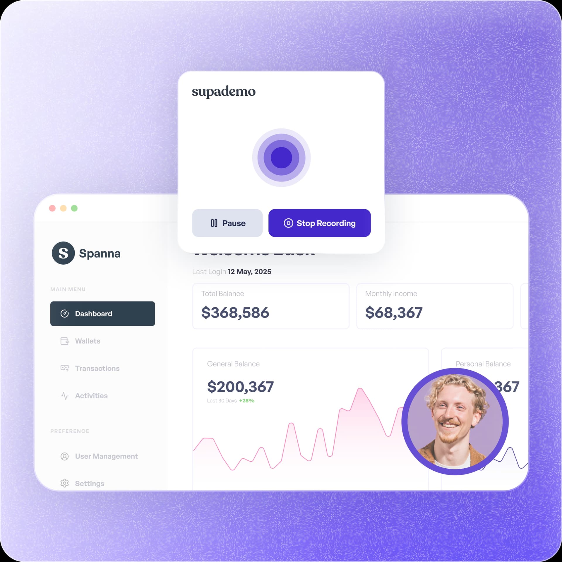 Custom Webcam Positioning