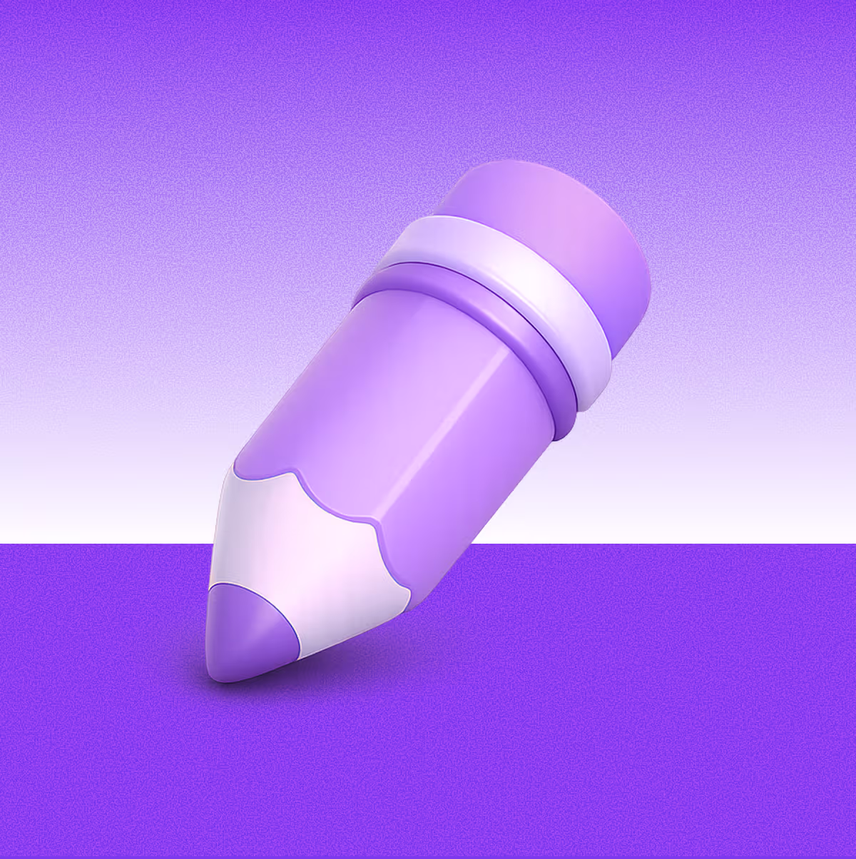 3D pencil icon representing demo editing and personalization tools