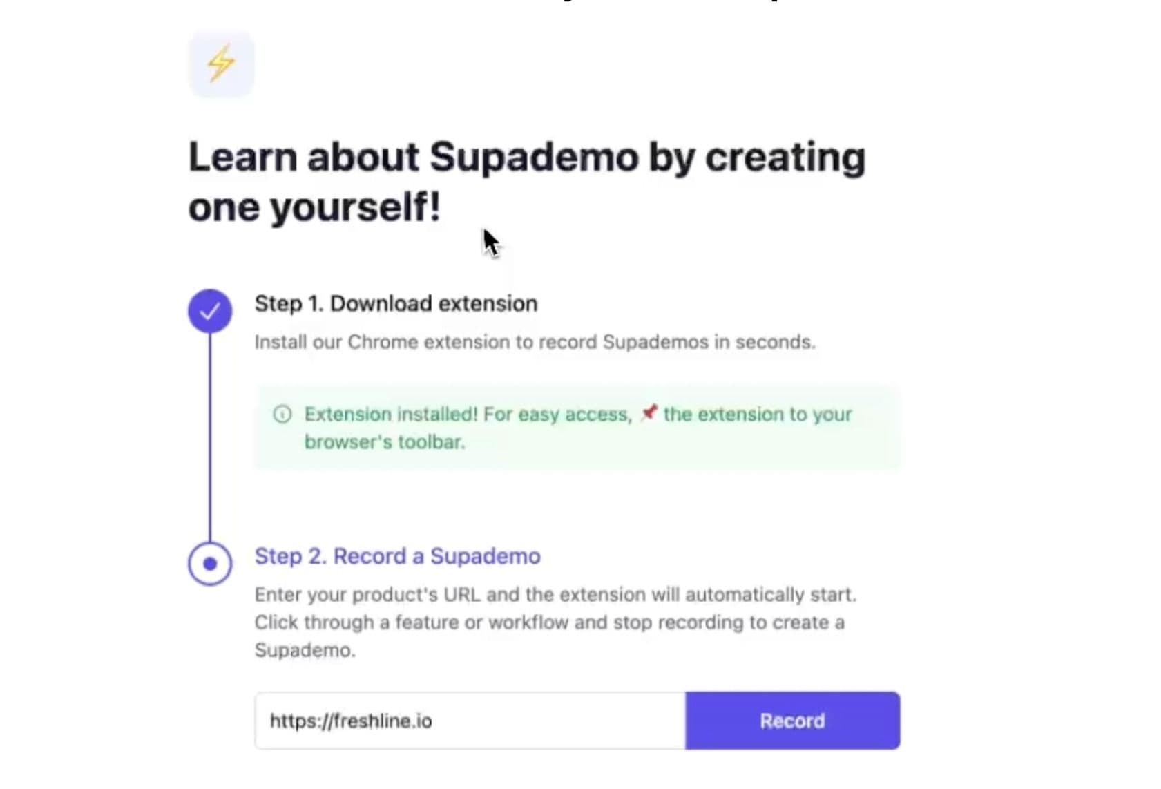Semi-mandatory feature adoption flow with skip option for flexible onboarding