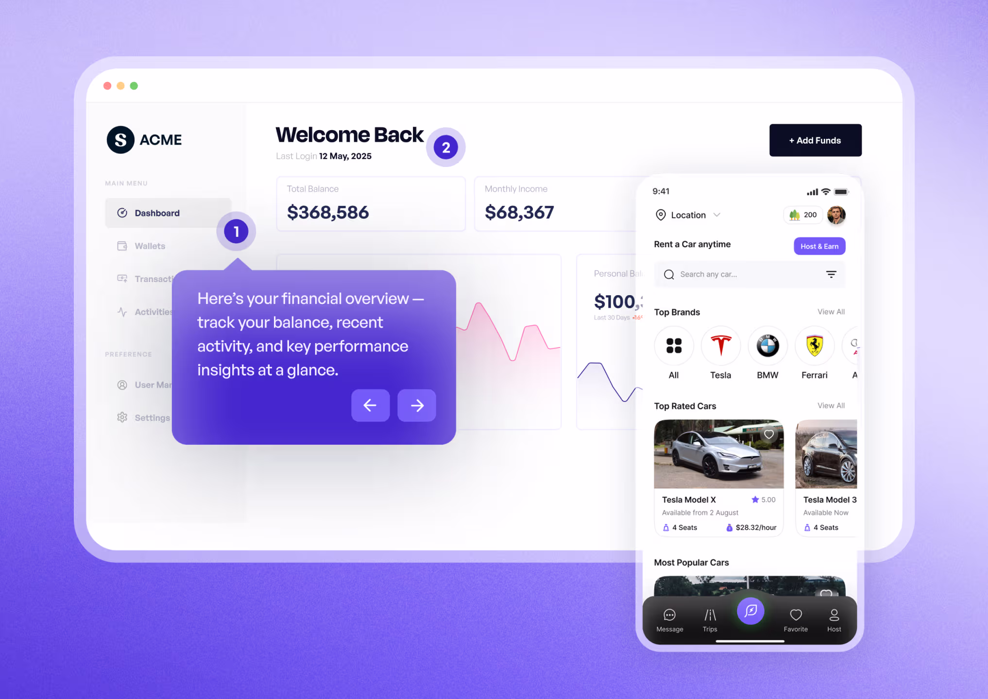 Guided interactive demo creation interface
