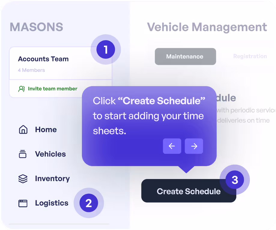 Product onboarding hero