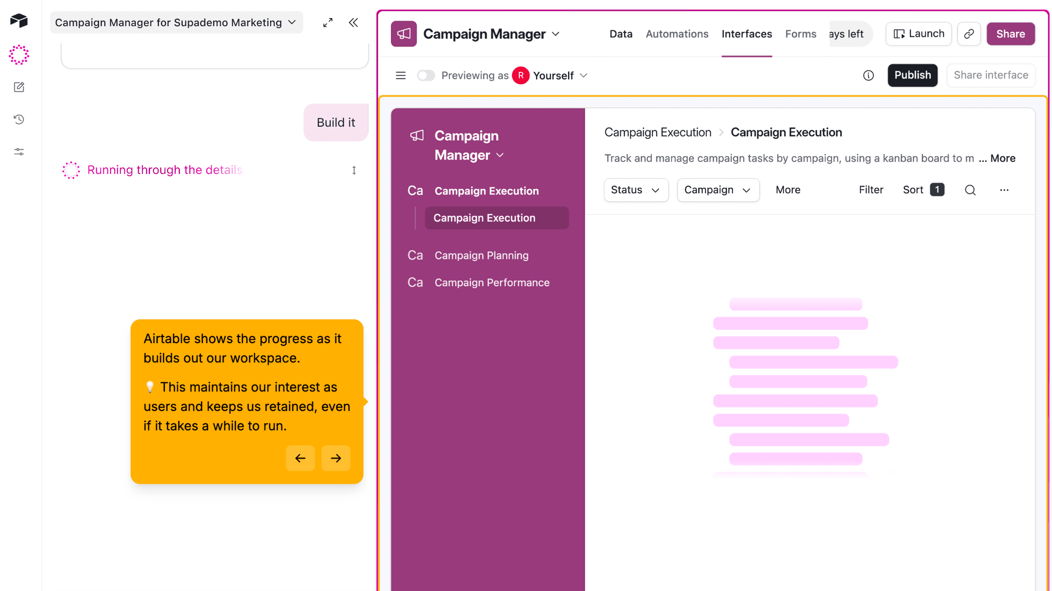 The AI build-out is visible in real time, and that visibility is the point.