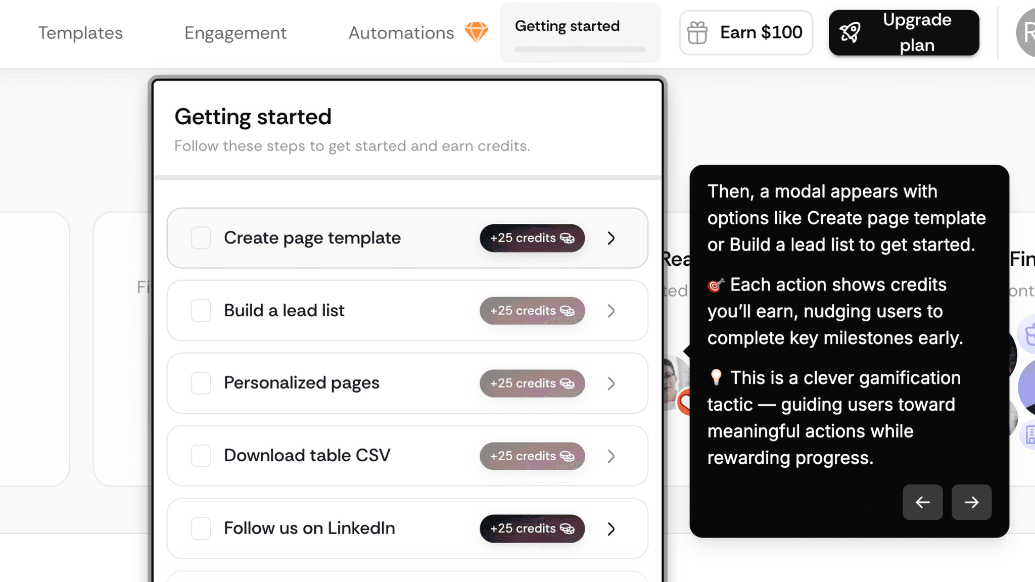 Sendr skips the product tour almost entirely.