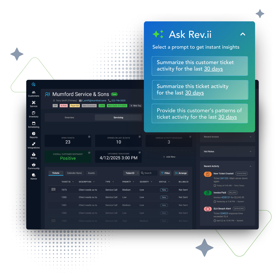Rev.io interactive demo showcase